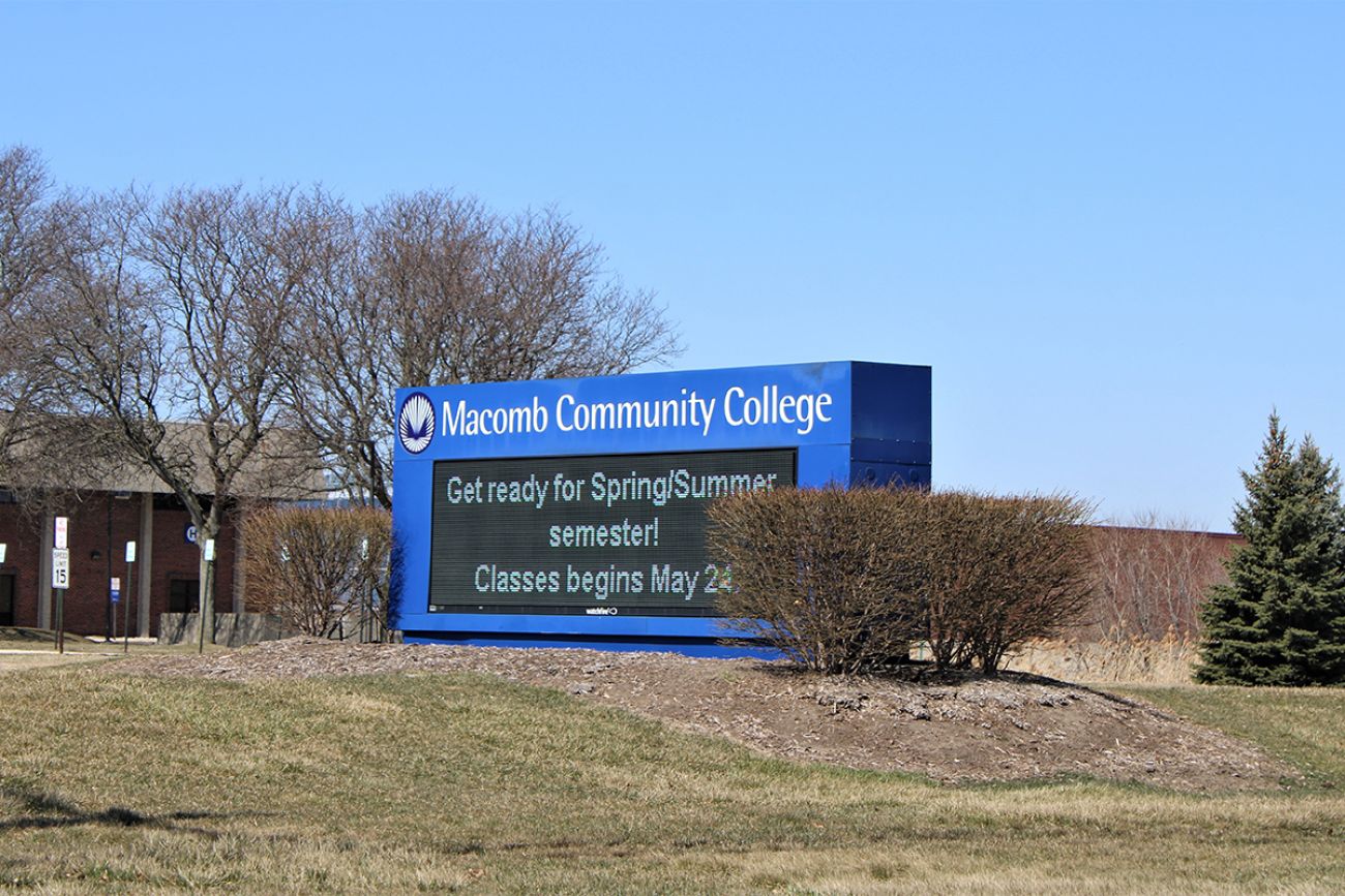 Macomb Community College Winter 2025